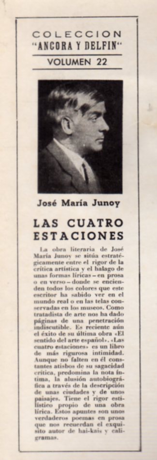 Sobre Josep Maria Junoy – 'Què us diré??